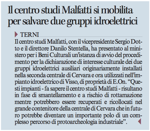 Corriere dell'Umbria 14-07-2014 p. 22