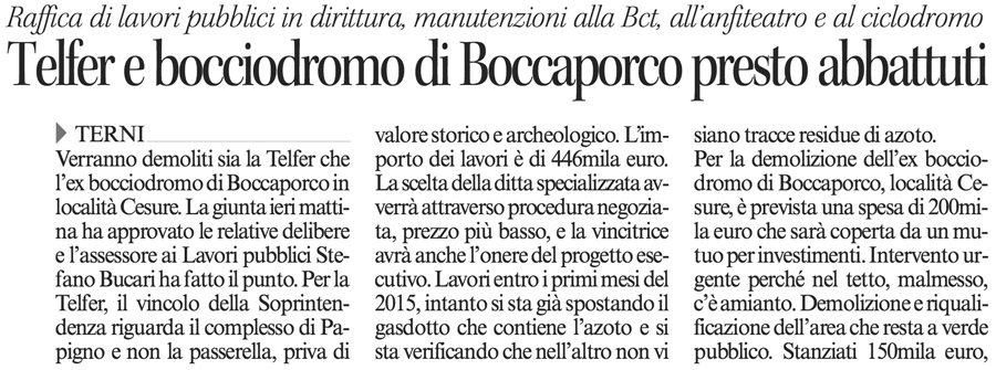Corriere dell'Umbria 04-12-2014