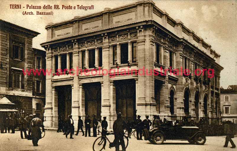 Il Palazzo delle Poste a lavori ultimati