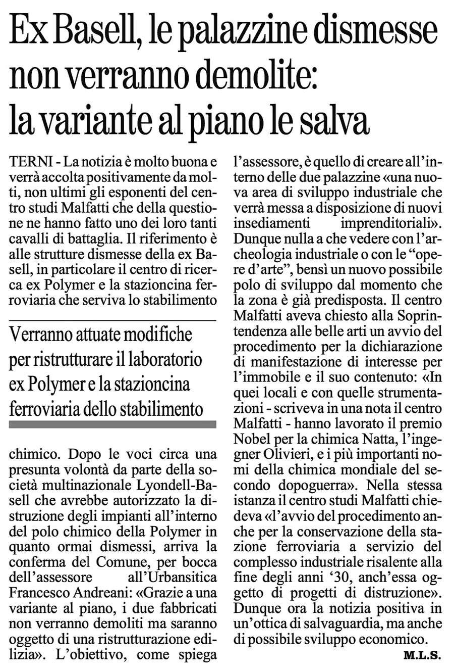 Il Giornale dell'Umbria 27-06-2015 p. 21