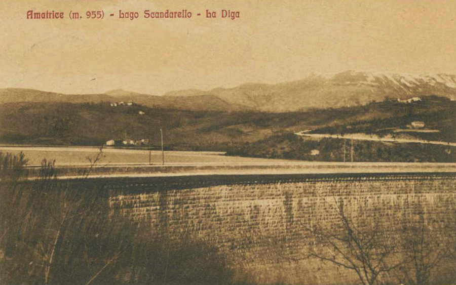 LAGO SCANDARELLO - LA DIGA