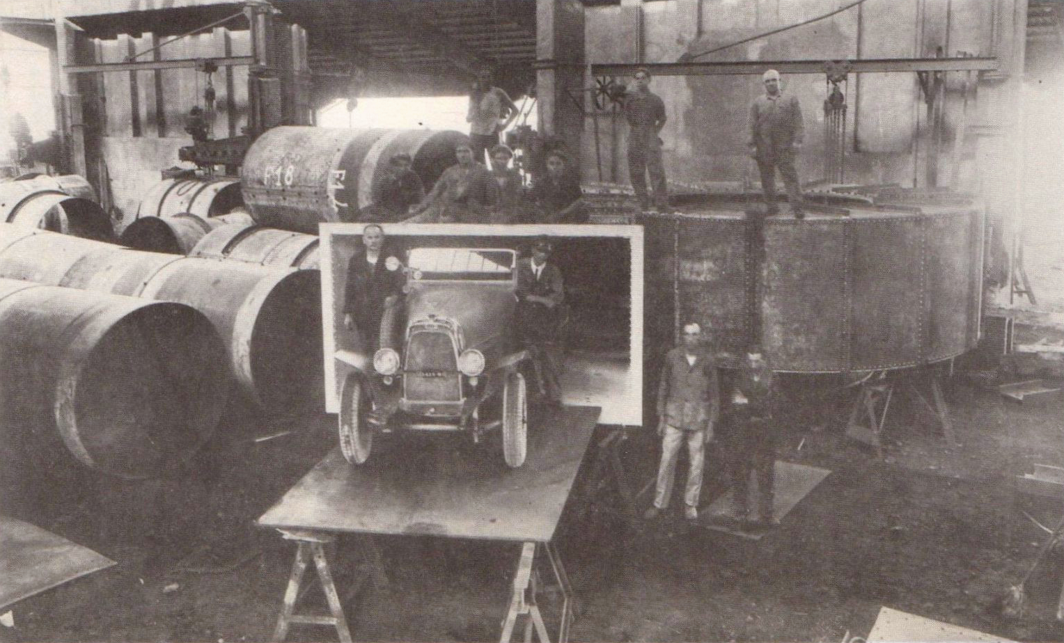 Calzoni, macchina a spirale per pompa, 1934