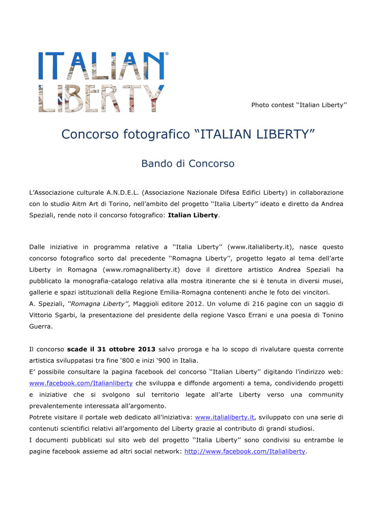 BANDO concorso fotografico ITALY LIBERTY_Pagina_1