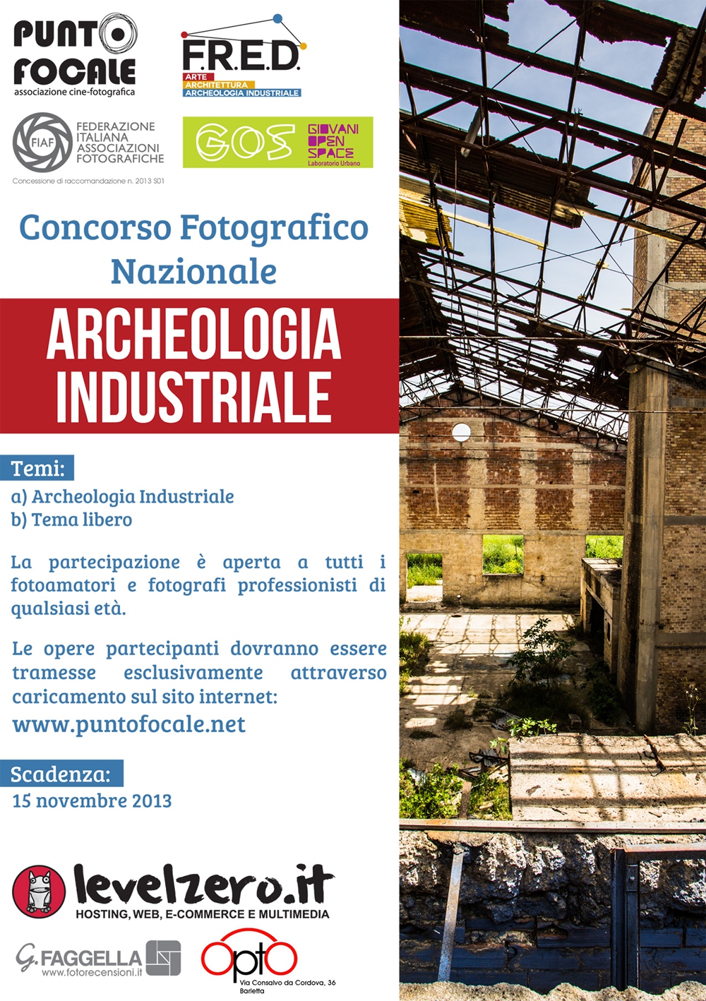 Concorso Fotografico Nazionale "Archeologia Industriale"