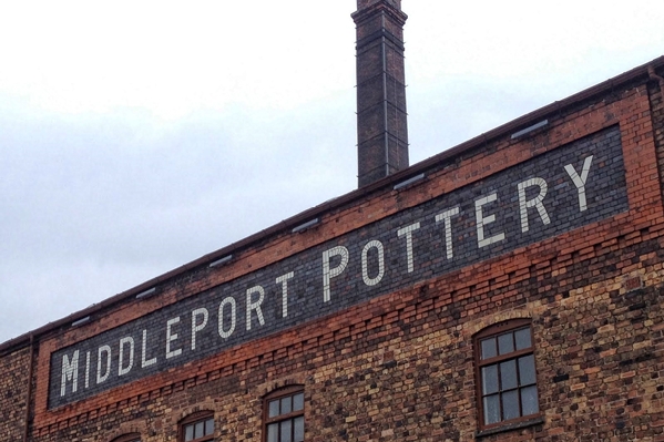La fabbrica di ceramiche Burleigh di Middleport Pottery (Inghilterra)