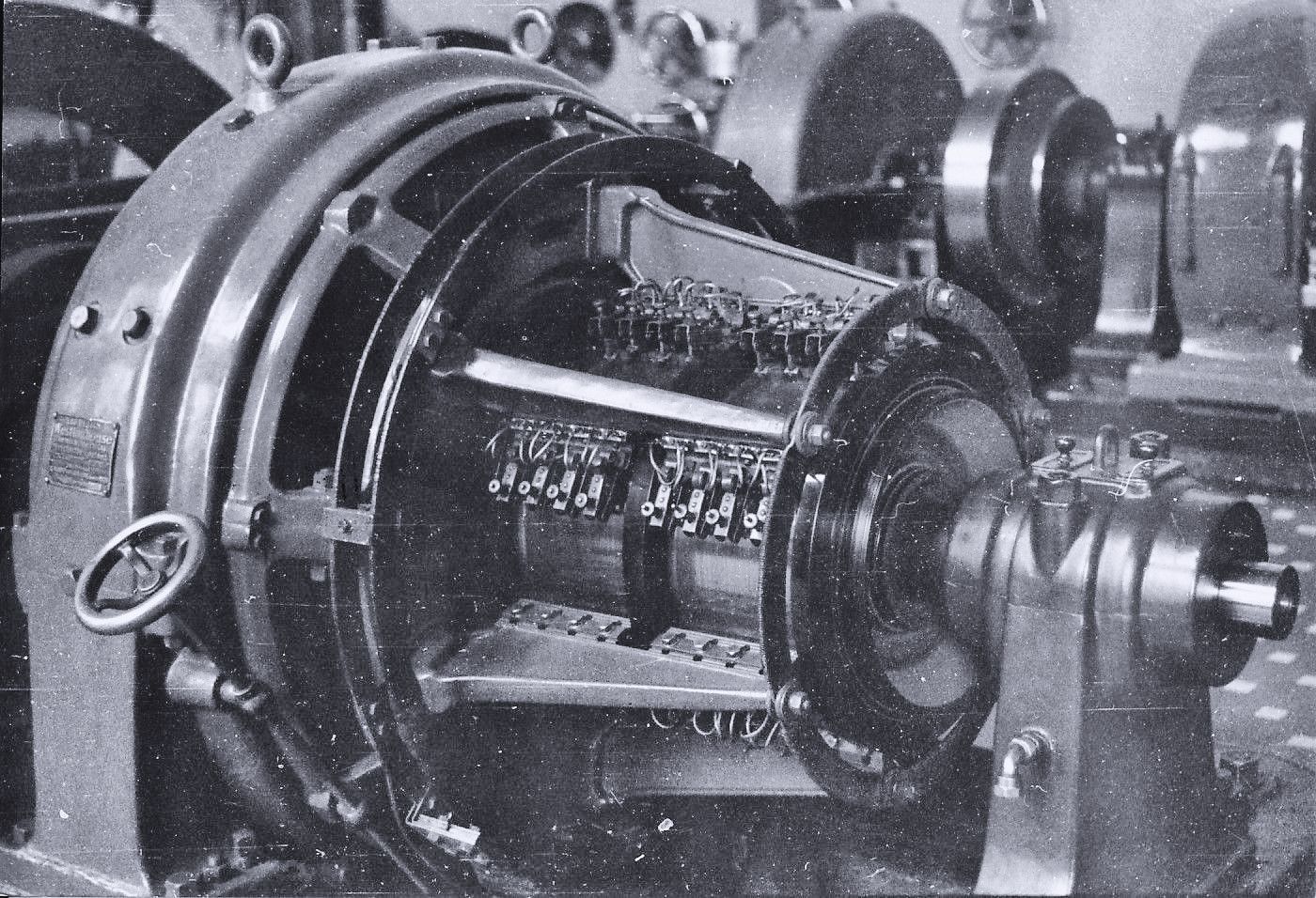 Centrale idroelettrica Tysso I: alternatore