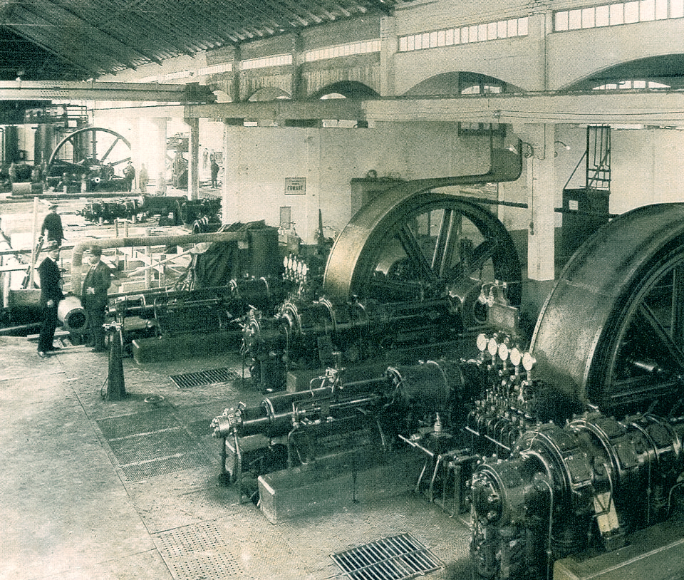 Nera Montoro, compressori da 750 atm per la sintesi dell'ammoniaca, 1922