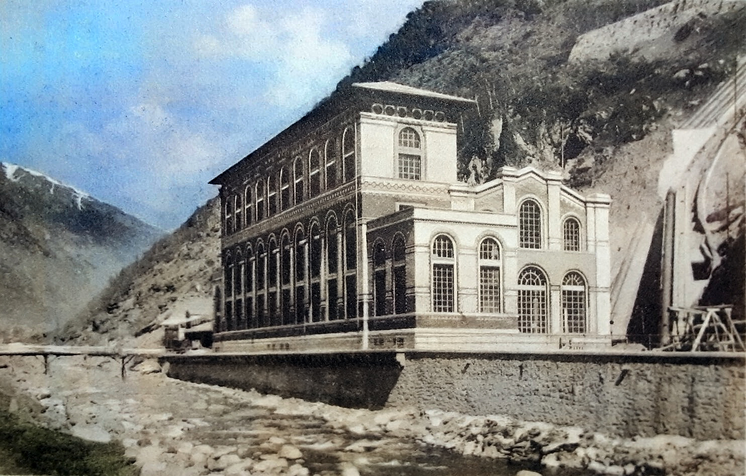 Centrale idrolettrica di Grosotto, 1917